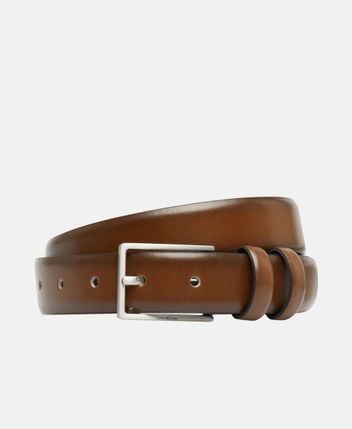 Leather belt