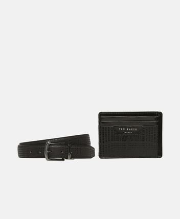 Belt and wallet set