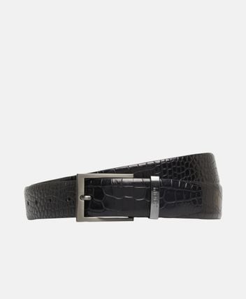 Leather belt