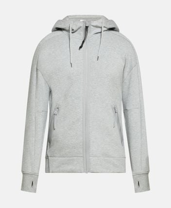 Hooded sweat jacket
