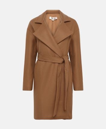 Wool-blend coat