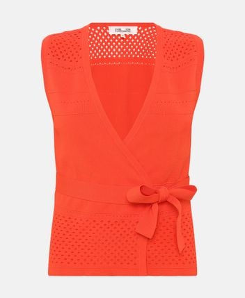Knitted gilet Saffa