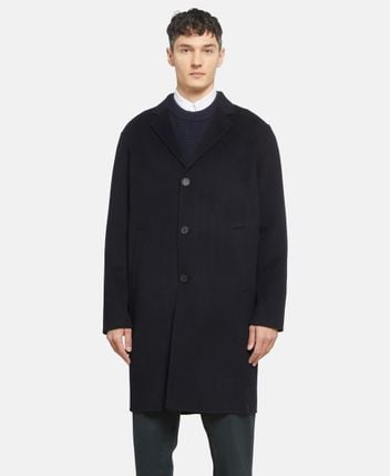 Wool-blend coat