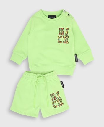 Sweatshirt and shorts set