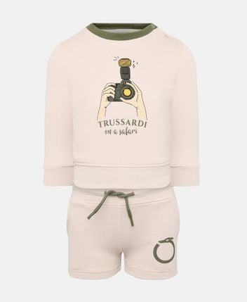 Sweatshirt and shorts set Jannio