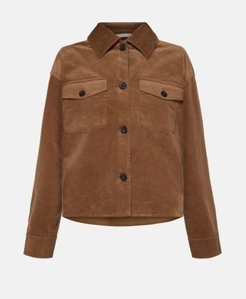 Corduroy shacket