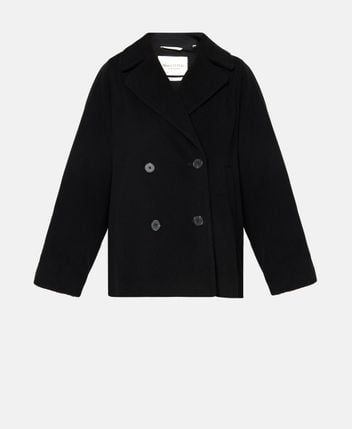 Wool-blend coat