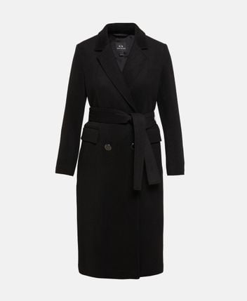 Wool-blend coat