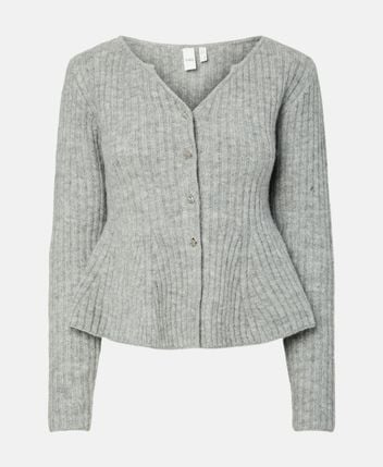 Wool-blend cardigan
