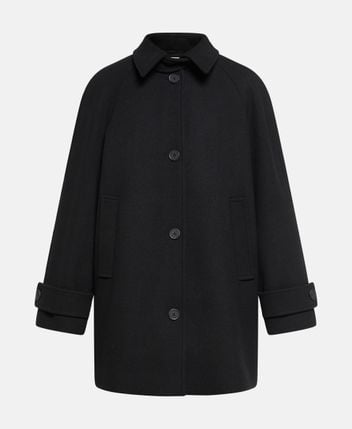 Wool-blend coat