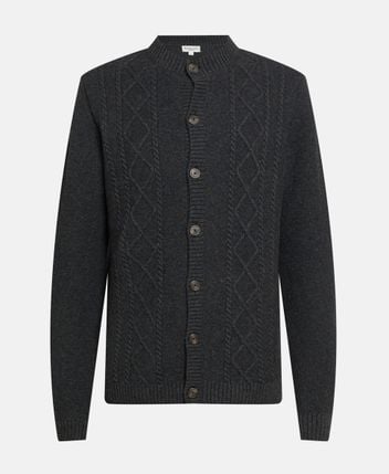 Traditional knitted cardigan