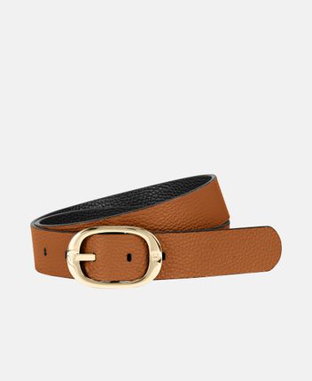 Leather belt