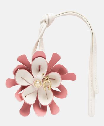 Leather bag charm