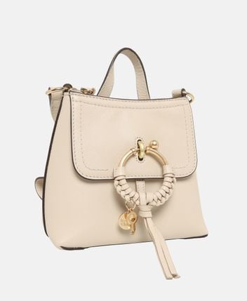 Leather backpack