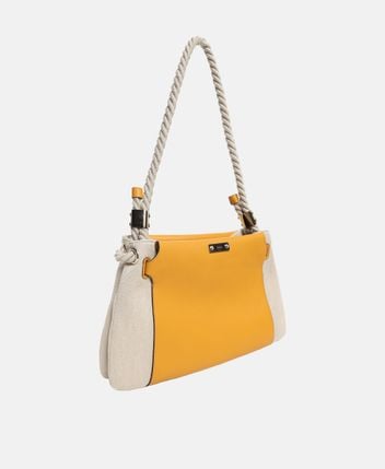 Leather shoulder bag