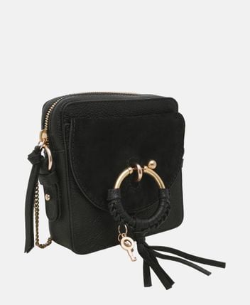 Leather cross body bag