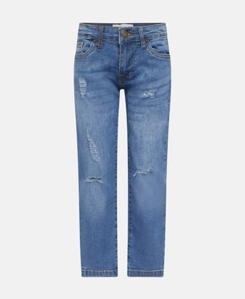 Straight leg jeans