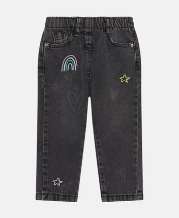 Straight-leg jeans