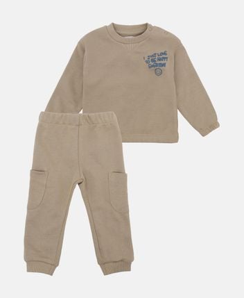 Sweatshirt and trousers set