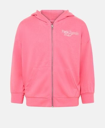 Hooded sweat jacket