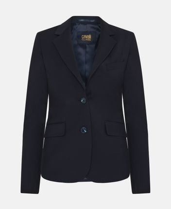 Wool-blend blazer