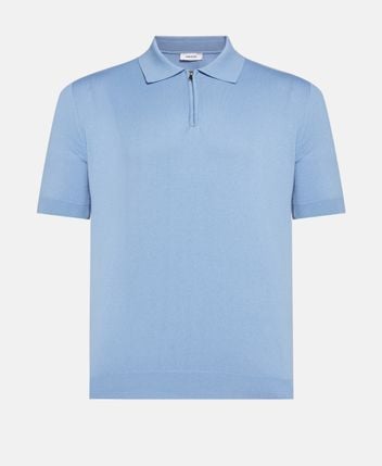 Knitted polo shirt