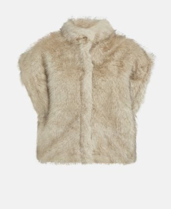 Faux fur gilet Kevini