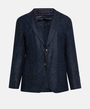 Wool-blend suit jacket Triest