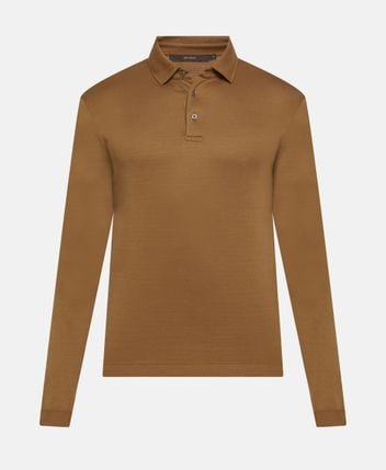 Long-sleeved polo shirt Floro