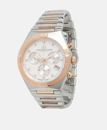 Diamond-studded chronograph D'orsay