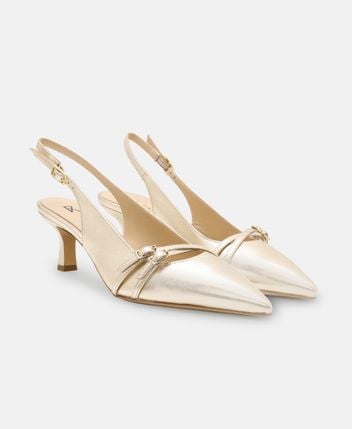 Slingback pumps