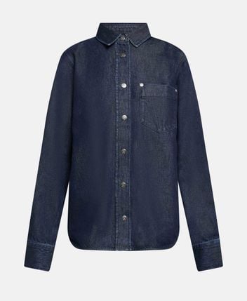 Denim blouse