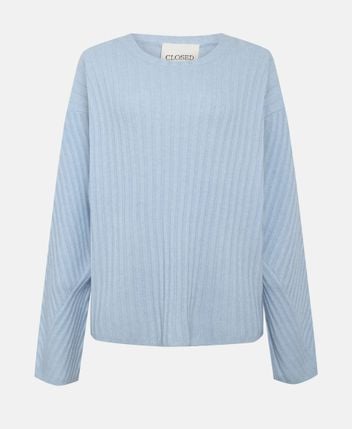 Wool-blend pullover
