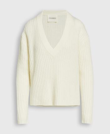 Wool-blend pullover