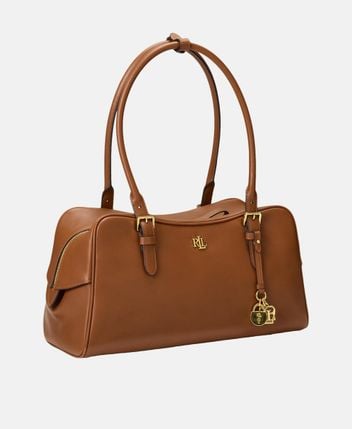 Leather shoulder bag