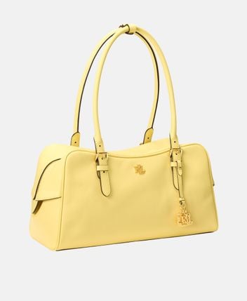 Leather shoulder bag