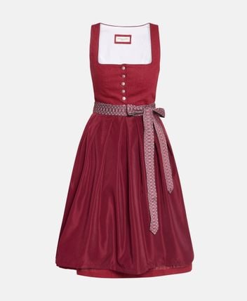 Linen Dirndl with apron