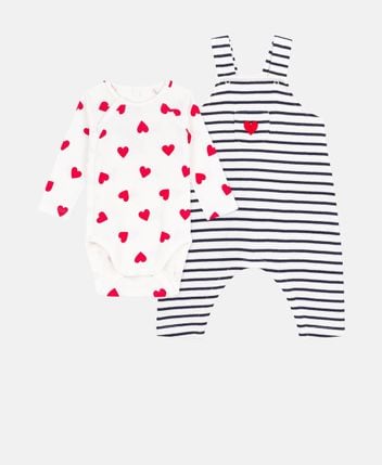 Body and dungarees set