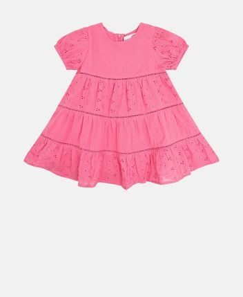 Layer-look dress