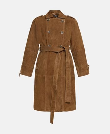 Leather coat
