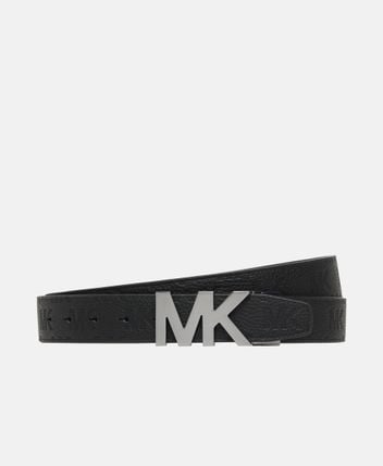 Reversible leather belt