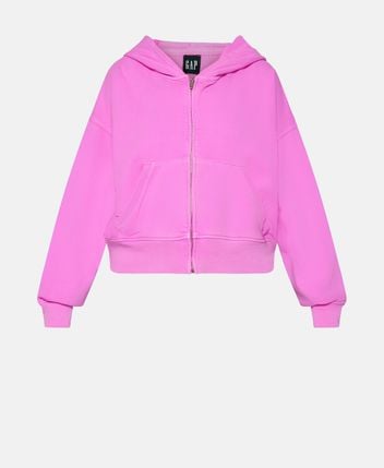 Hooded sweat jacket