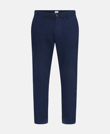 Linen-blend chino