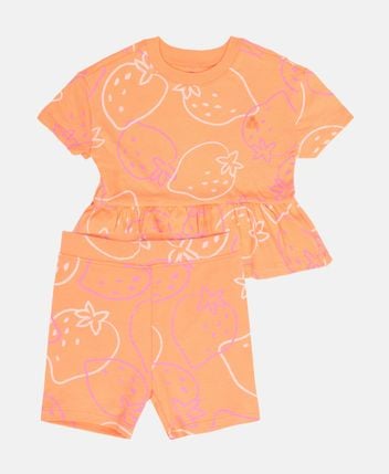 Top and shorts set