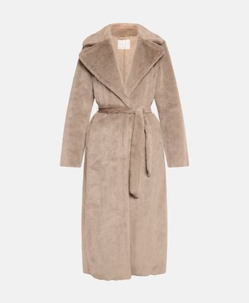 Faux fur coat