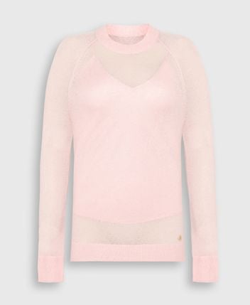 Wool-blend pullover