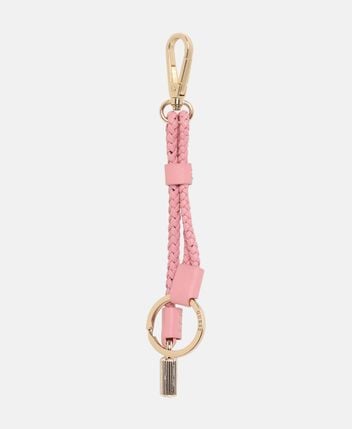Leather keychain
