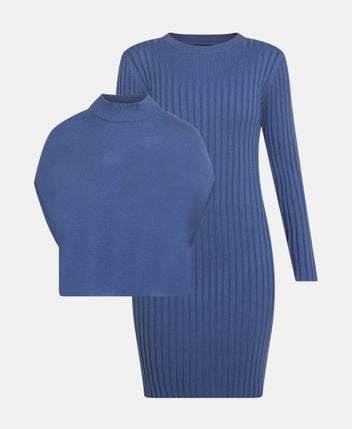 Cashmere-blend dress