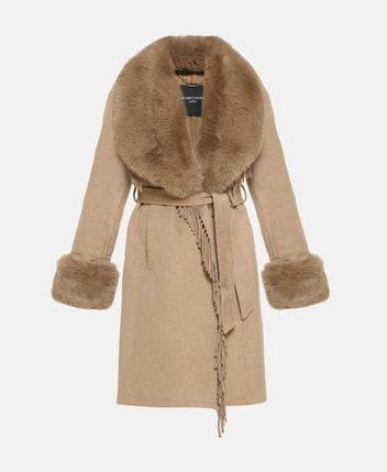 Wool-blend coat Liliana