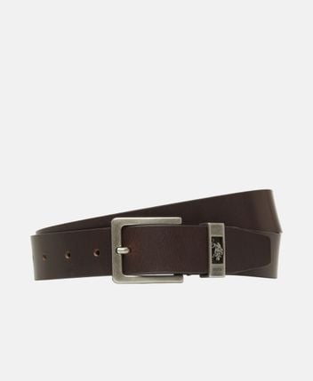 Leather belt Silver Lake